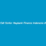 Call Center Maybank Finance Indonesia 24 jam