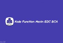 Kode Function Mesin EDC BCA