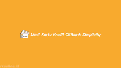 Limit Kartu Kredit Citibank Simplicity