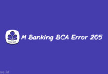 M Banking BCA Error 205