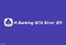 M Banking BCA Error 213