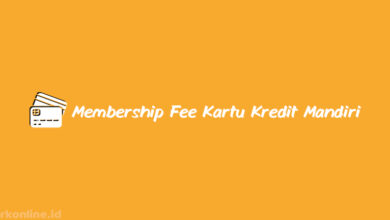 Membership Fee Kartu Kredit Mandiri