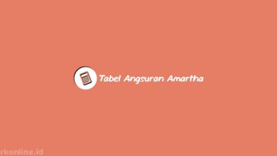 Tabel Angsuran Amartha