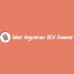 Tabel Angsuran BCA Finance