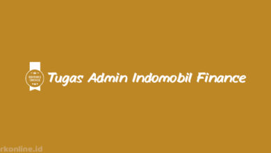 Tugas Admin Indomobil Finance